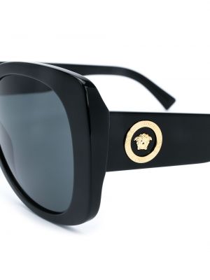 Oversized sluneční brýle Versace Eyewear černé