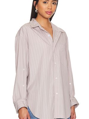 Camisa a rayas Citizens Of Humanity gris