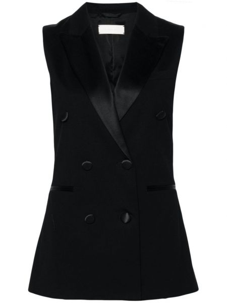 Saténová vesta Circolo 1901 černá