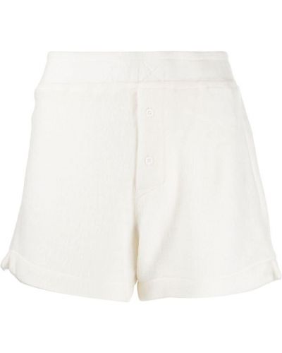 Shorts A vita alta Rta, bianco