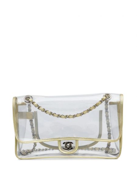 Чанта за ръка Chanel Pre-owned бяло