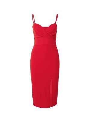 Κοκτέιλ φόρεμα Wal G. κόκκινο