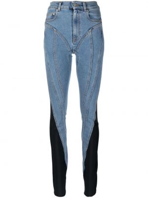 Stretch jeans Mugler blå