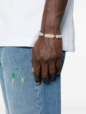 Bracelet avec perles à imprimé Casablanca