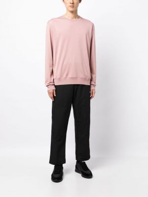 Bluza bawełniana Herno różowa