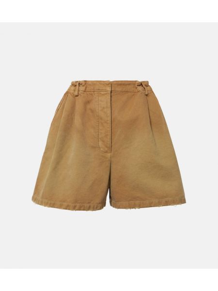 Pantalones cortos de algodón Prada