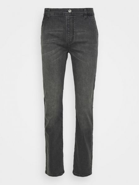 Szare proste jeansy Pier One