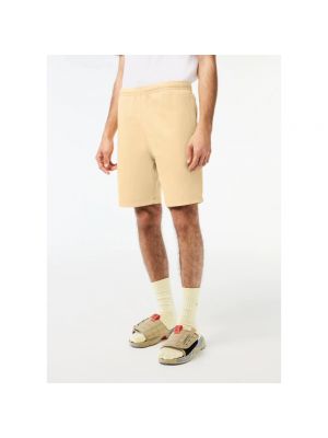 Pantalones cortos Lacoste amarillo