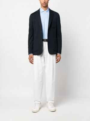 Pruhovaná bavlněná džínová košile s výšivkou Polo Ralph Lauren