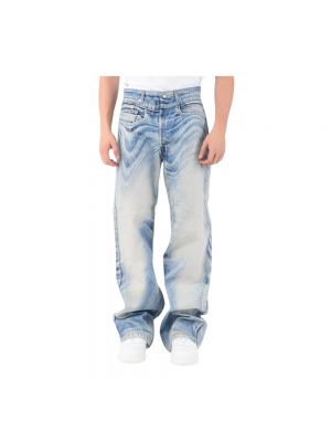 Niebieskie jeansy relaxed fit Camper