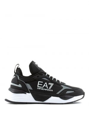 Sneakerși cu șireturi din dantelă Ea7 Emporio Armani