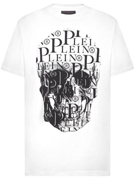 T-shirt Philipp Plein hvid