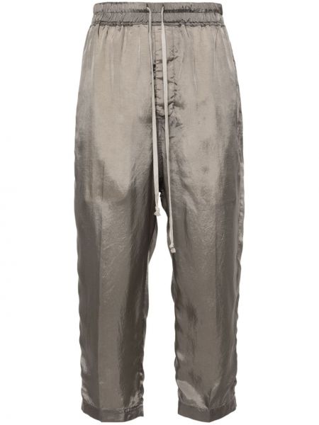Pantalon taille haute Rick Owens gris