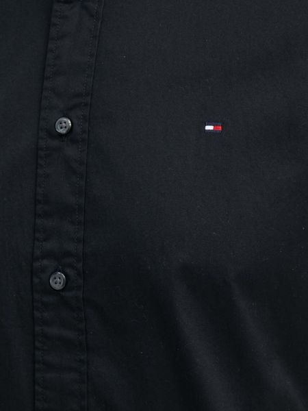 Koszula na guziki puchowa Tommy Hilfiger czarna