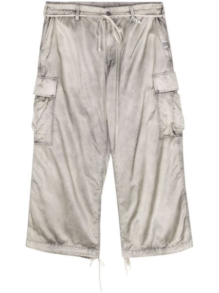 „cargo“ stiliaus kelnės Maison Mihara Yasuhiro pilka