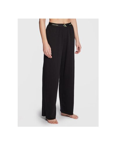 Calvin Klein Underwear Pantaloni pijama 000QS6888E Negru Relaxed Fit