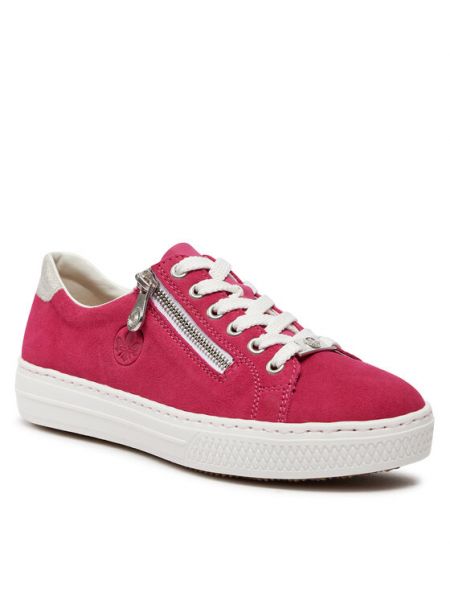 Sneakers Rieker rózsaszín