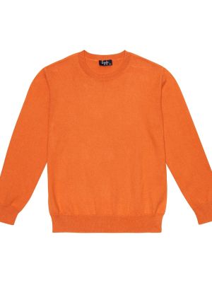 Bomuld sweatshirt for piger Il Gufo orange