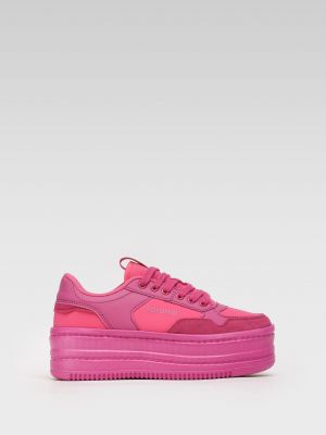 Sneakersy na platformie Sprandi różowe