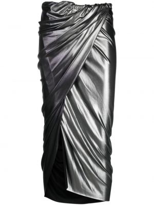 Drapovaný midi sukňa Rick Owens Lilies
