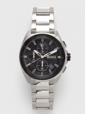 Stříbrné hodinky Boss