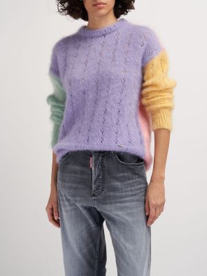 Suéter de punto de lana mohair Dsquared2