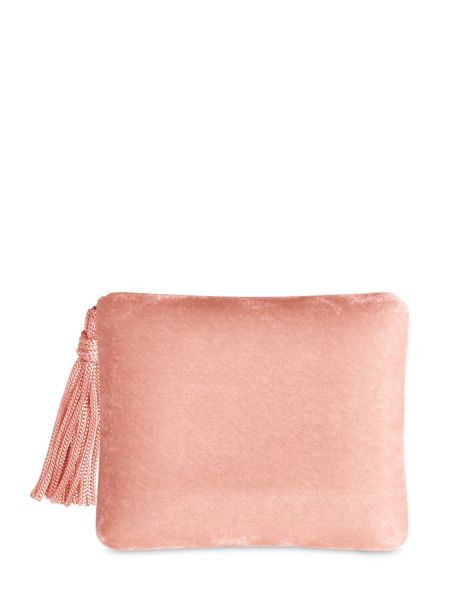 Fløjl clutch Sophie Bille Brahe pink