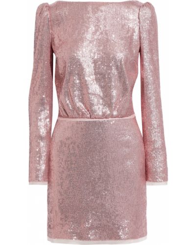 Платье мини из фатина Rachel Zoe, розовый
