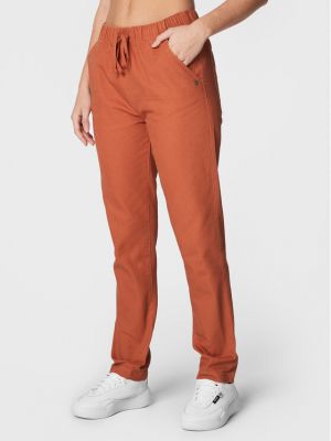 Relaxed панталон Roxy оранжево