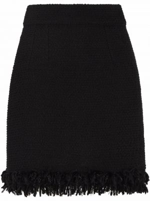 Priliehavá sukňa Dolce & Gabbana čierna