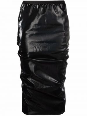 Spódnica Rick Owens Lilies - Сzarny