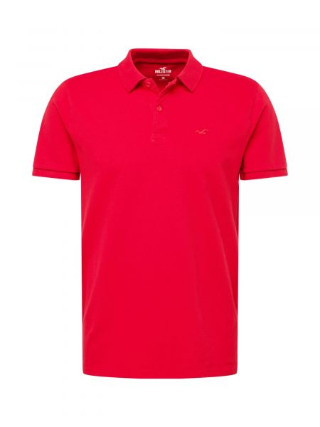 Marškinėliai Hollister raudona
