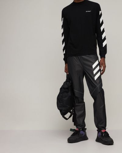 Kalhoty na zip Adidas Performance černé