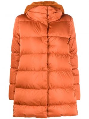 Палто с качулка Herno оранжево