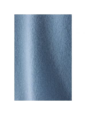 Jersey cuello alto de cachemir de tela jersey Jil Sander azul