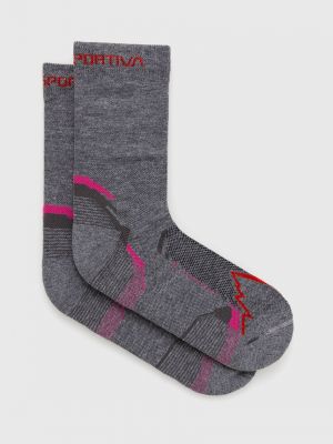Ponožky La Sportiva šedé