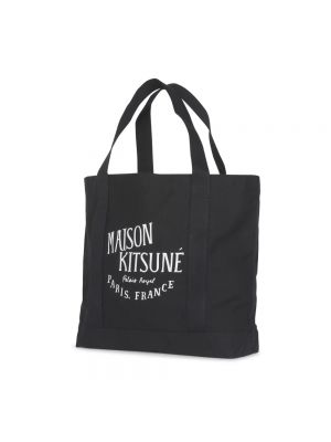 Shopperka Maison Kitsune czarna