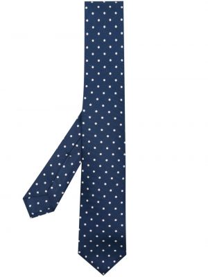 Cravată cu buline cu imagine Kiton