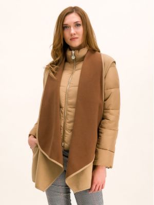 Pernata jakna slim fit Pennyblack smeđa