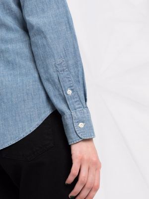 Bavlněná džínová košile s potiskem Polo Ralph Lauren
