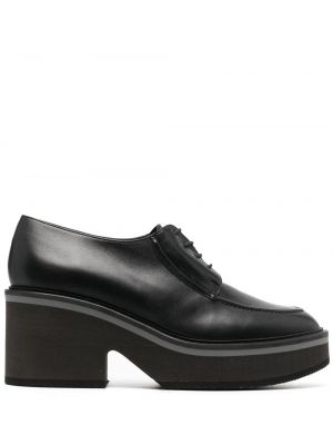 Pantofi loafer cu șireturi din dantelă Clergerie negru