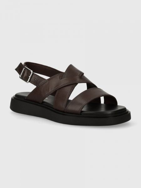 Sandale din piele cu platformă Vagabond Shoemakers maro