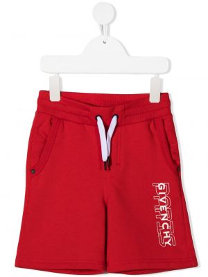 Shorts for jenter Givenchy Kids rød