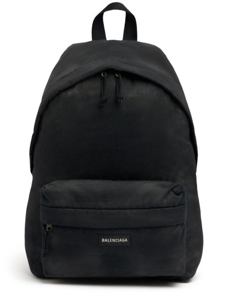 Ryggsäck i nylon Balenciaga svart