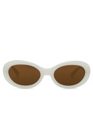 Солнцезащитные очки Dries Van Noten Oval белый