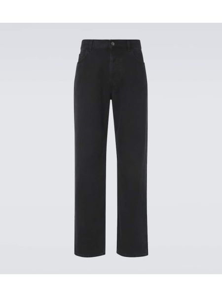 Straight leg-jeans The Row svart