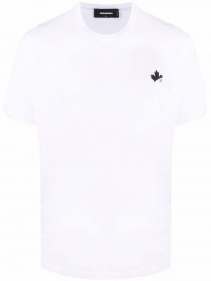 Majica s printom Dsquared2 bijela
