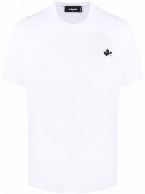 T-shirt mit print Dsquared2 weiß