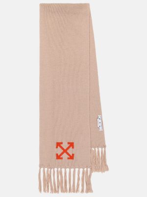 Mohair woll schal Off-white