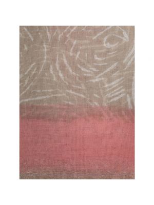 Bufanda con estampado con estampado abstracto Faliero Sarti rosa